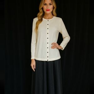 H.H.R. Vintage Colorblock Midi Dress Size 12